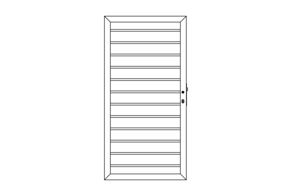 Osmo Sichtblenden aus BPC - Multi-Fence Co-Extrusion Gate