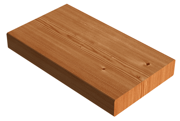 Osmo Canadian Larch decking smooth
