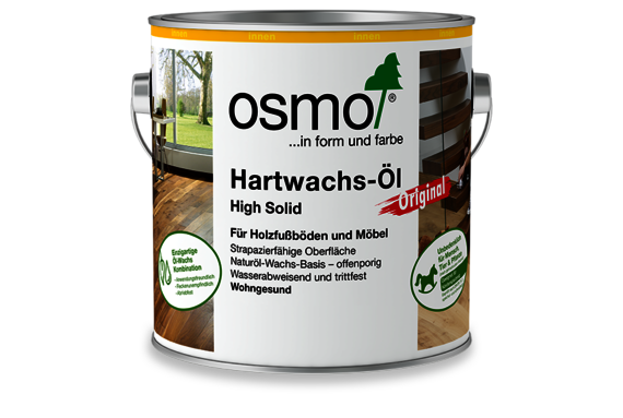 Osmo Hartwachs-Öle basieren auf natürlichen Ölen und Wachsen.