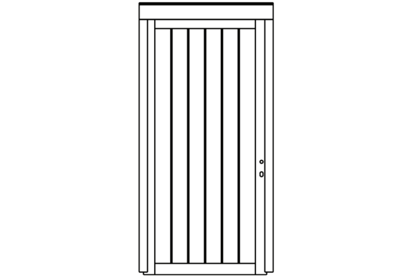 Osmo Forsdal gate reflecting sound protection