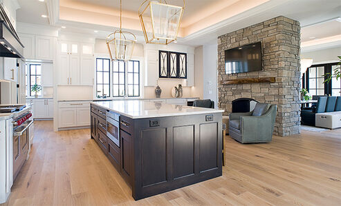 Custom home builders rely on Osmo Hartwachs-Öl for surface protection